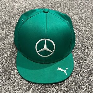Formula 1 Lewis Hamilton Turquoise Hat